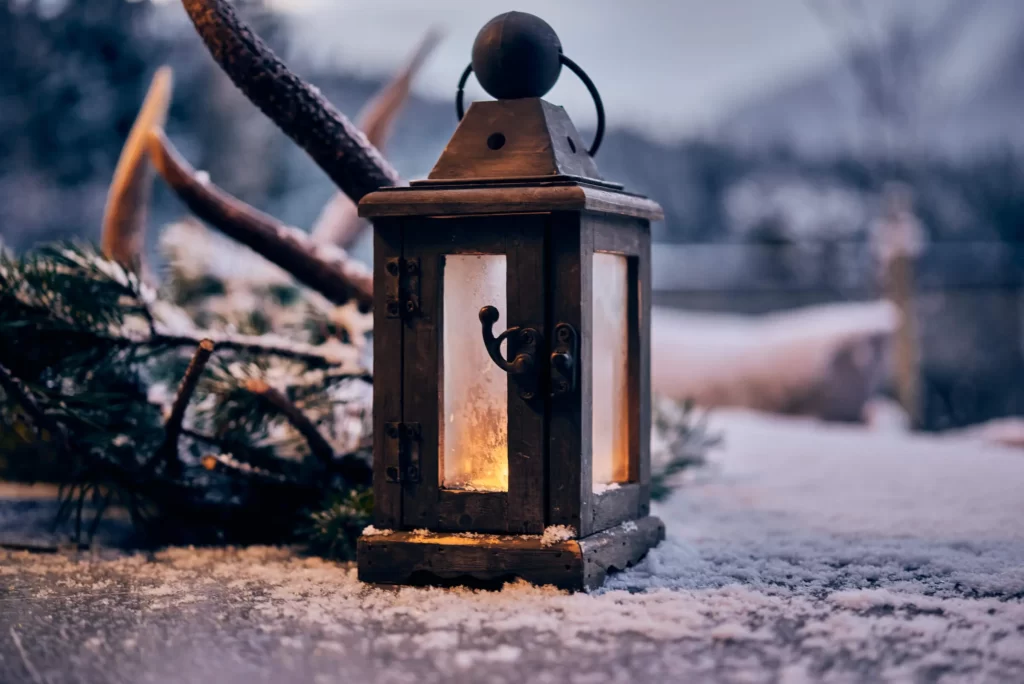 Chalet in Tyrol. Close-up