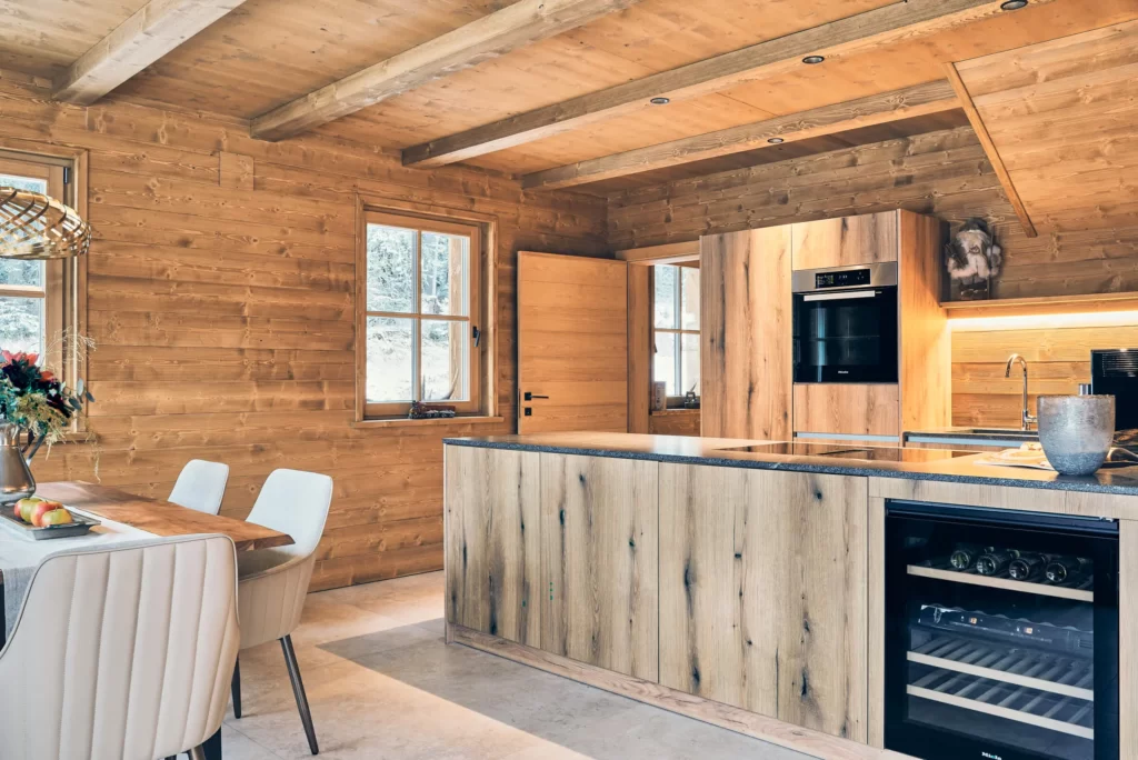 Chalet in Tyrol. Living area