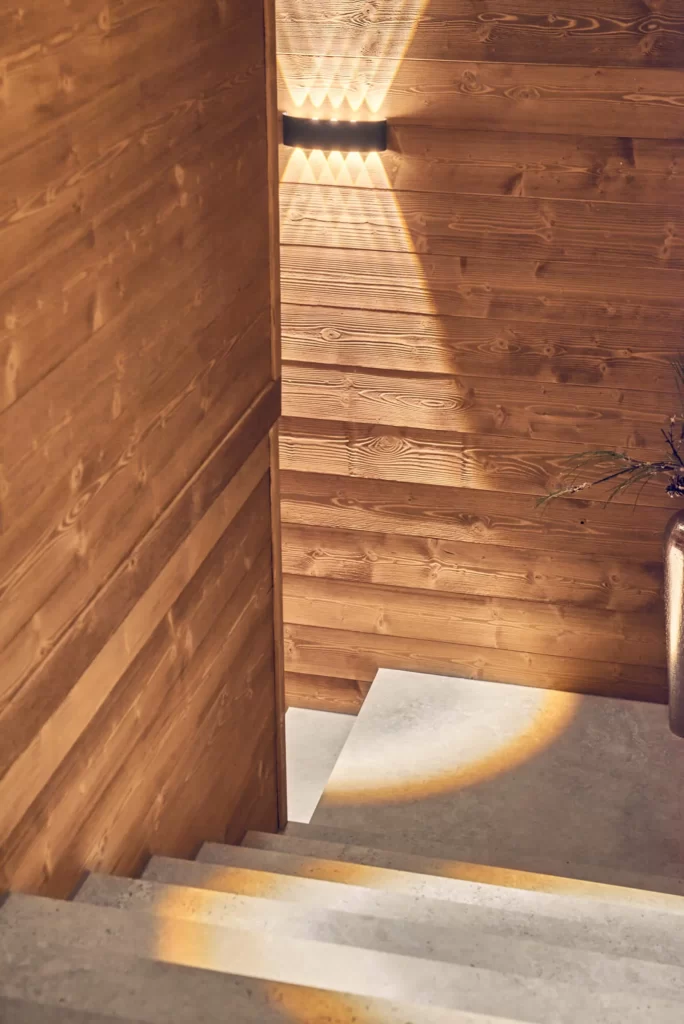 Chalet in Tyrol. Stairs